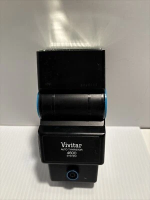 Vintage Vivitar 4600 System Auto Thyristor Flash With Vivitar DSC-1 Tested (L) - Image 1 of 4