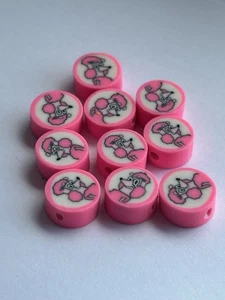 Bluey - Coco character Silicone Beads X10 - Picture 1 of 2