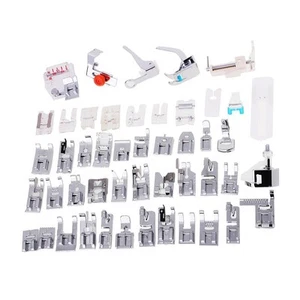 48 Pieces Domestic Sewing Machine Foot Presser Feet Set - Picture 1 of 7
