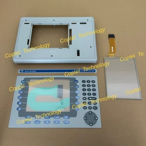 Touch Screen+ Membrane+ Plastic Cover Fit for AB PanelView Plus 700 2711P-B7C4A1 - Picture 1 of 7