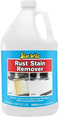 Star brite Rust Stain Remover 1 gal Dissolve Corrosion Stains Fiberglass, Metal - Image 1 of 4