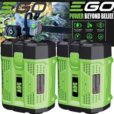 FOR EGO 1~2PACK 56V 10.0Ah For Genuine EGO BA5600T Power + 56V 10Ah Lithium Battery