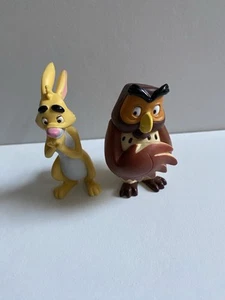 WINNIE THE POOH KANGA OWL & RABBIT DISNEY MINI ACTION FIGURES DISNEY PVC TOYS - Picture 1 of 6