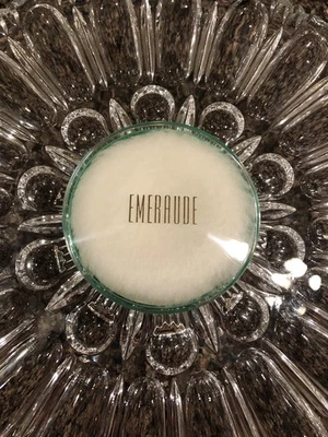 🩷POLVO PARA POLVO PERFUMADO COTY ESMERAUDE DE COLECCIÓN 1,75 oz NUEVO RARO SELLADO Foto 1 de 4