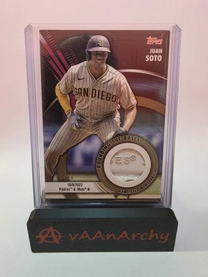 2024 Topps Serie 2 - Redondeando las Bases Reliquias Juan Soto #RTB-JS Oro/50 Foto 1 de 2