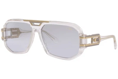 Cazal Legends 675 003 Sunglasses Men's Crystal/Gold/Silver Mirror 60mm - Image 1 of 4