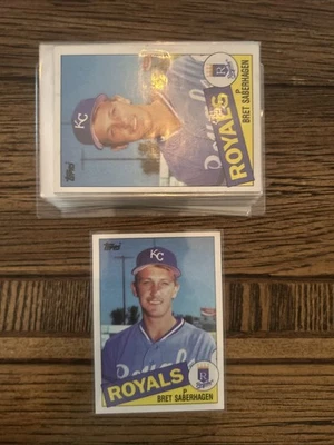 Bret Saberhagen 1985 Topps #23 RC Kansas City Royals - Image 1 of 2