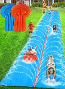 Slip Wasser und Rutsche Kinder und Erwachsene Extra Lange Hinterhof Outdoor Wasserrutsche S... - Bild 1 von 7