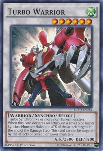 Turbo Warrior - LC5D-EN033 - Common - 1st Edition Near Mint Legendary Collection - Image 1 of 1