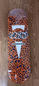 Hosoi Skateboards Leopard print deck- Popsicle Shape 8.5 - Picture 1 of 3