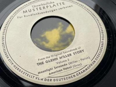 Glenn Miller Story 1957 Weißlabel Muster EP Titel aufgeklebt Brunswick Deutsch - Bild 1 von 4