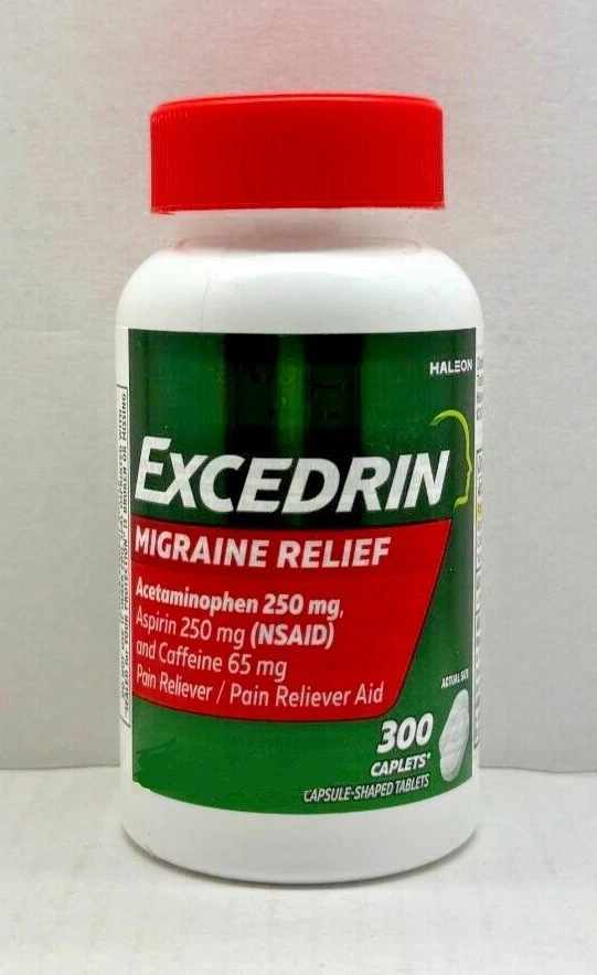 Excedrin Migraine for Migraine Relief 300 Caplets exp 7/2027 - Image 1 of 1
