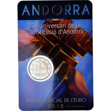 [#1160480] Andora, 2 euro, 25 lat Konstytucji, 2018, BU, STGL, Bi-Metalli