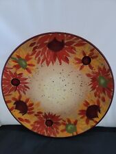 Pfaltzgraff "Evening Sun" 12" Round Platter, Hand Painted, Pre-Owned, Ex Cond