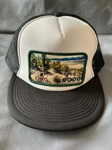 NEW Vintage International Mountain Biking Association Trucker Hat Blk/White Otto - Picture 1 of 6