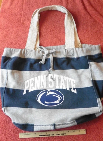 Penn State Toe Bag Nittany Lion logo MVSport Beachcomber Bag Sweatshirt Material Cover