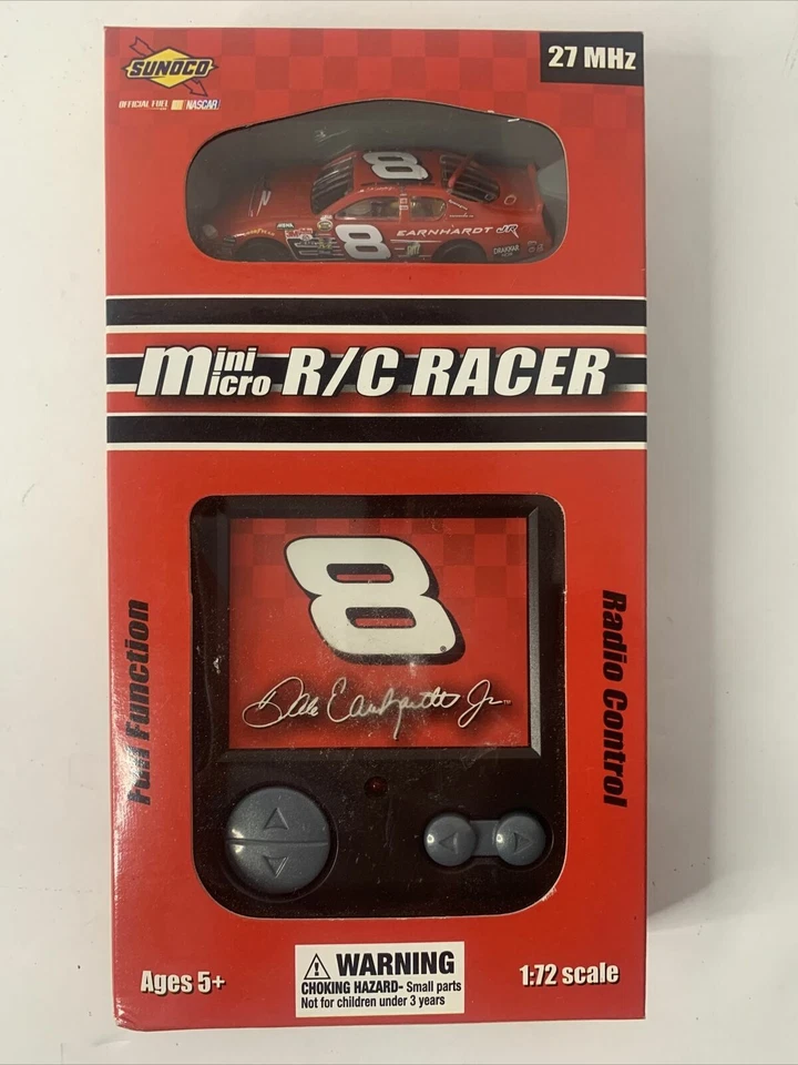 Dale Earnhardt Jr. #8 Mini Micro R/c Racer 27 MHz 1 72 Scale Sunoco Team up