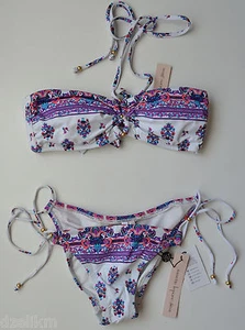 NWT $160 Nanette Lepore Printed Swim Bikini Set Size XS - Picture 1 of 12