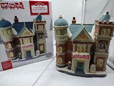 2020 Holiday Time Christmas Village "VICTORIAN TOYS FOR TOTS" House Lights Up