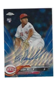 Keury Mella 2018 Topps Chrome RC Shimmer Autograph Cd,# RA-KM ,#106/150 - Picture 1 of 2