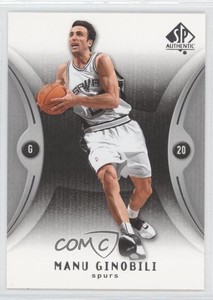 2006-07 SP Authentic Manu Ginobili #78 HOF