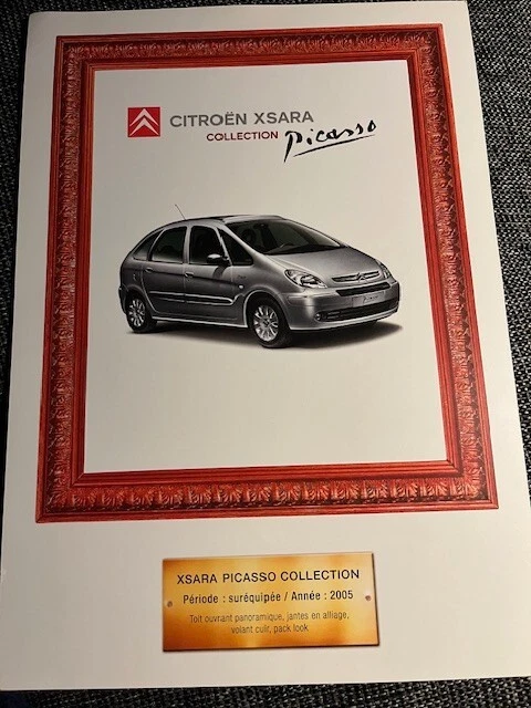 Brochure Citroën Xsara Picasso Collection de 2004 - Photo 1/1