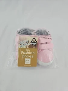 Baby fashion shoes for girls size 0-6 months, color pink. - Picture 1 of 11