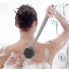 Silica Gel Body Brush Soft Bristles Bath  Brush New Back Shower Brush