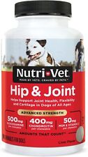 Nutri-Vet Hip & Joint Chewable Dog Supplements Advanced Strength 90-Count