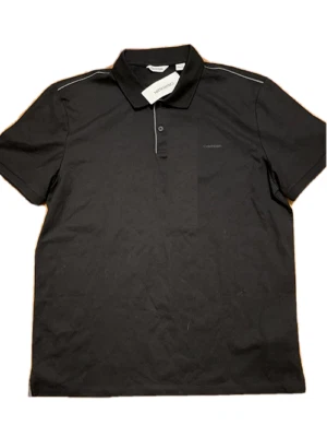 CALVIN KLEIN MEN'S   POLO SHIRT (BLACK, XX-LARGE) NWT - Image 1 of 3