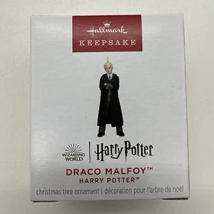 Hallmark Andenken Weihnachtsschmuck MINIATUR 2024 Harry Potter Draco Malfoy - Bild 1 von 3