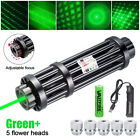 8000m Green Laser Pointer SOS Visible Beam Light Torch With Battery