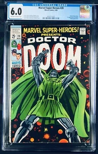 Marvel Super-Heroes #20 (1969) CGC 6.0, Presents Doctor Doom, 1st Valeria - Bild 1 von 3