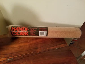 Handi-Cork Nat. 23 1/2 x 27 1/2" rotolo di sughero naturale progetti fai da te #13480 - Foto 1 di 6