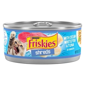 Purina Shreds With Ocean Whitefish and Tuna in Sauce Wet Cat Food - (Pack of ... - Picture 1 of 9
