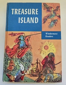 Vintage 1954 Treasure Island HC by Robert Louis Stevenson - Imagen 1 de 3