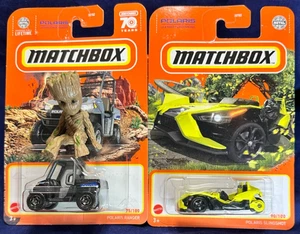 2 Stück - Matchbox - Polaris - Slingshot & Ranger - Bild 1 von 1