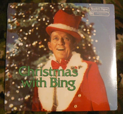 BING CROSBY - Christmas With Bing (1980) - 12" Vinyl Record LP - SEALED - Image 1 of 3