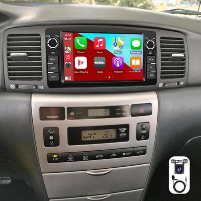4G+64G Android 15 Car Stereo Radio GPS Navi Carplay For Toyota Corolla 2000-2006 Foto 1 de 4
