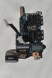 Genuine HP EliteBook 830 840 G8 G7 Laptop USB Audio Board 6050A3207001 - Bild 1 von 3