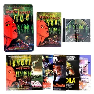 The Beyond (DVD, 2000, Limited Edition Tin) Lucio Fulci Complete - Picture 1 of 8