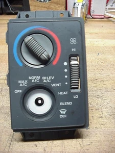 95-97 CHEVY BLAZER GMC S-10 JIMMY HVAC A/C HEATER CLIMATE TEMPERATURE CONTROL - Picture 1 of 2