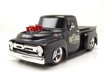 Ford F-100 Pick Up 1956 Nero Bootlegger Modellino 1:24 M2 Machines - Immagine 1 di 4