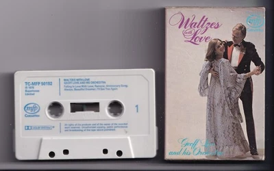 (LV647) Geoff Love & His Orchestra, Waltzes With Love - 1975 Cassette Tape Foto 1 de 2