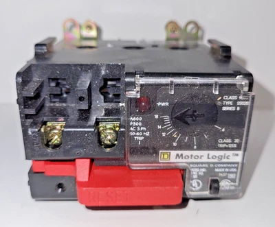 Square D Motor Logic 9065-SSC20 Series B Overload Relay New No Box Shelf Wear - Image 1 of 3