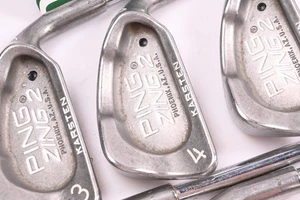 Ping Zing 2 Irons / 3-PW+SW / Black Dot / Stiff Flex Ping JZ / No #8 Iron - Picture 1 of 7