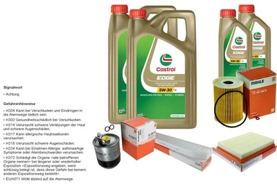 Mahle Inspección Set 12L castrol edge 5W-30 C3 para Jeep Commander 3.0 - Imagen 1 de 4