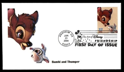 Mayfairstamps US FDC 2004 California Disney Bambi and Thumper First Day Cover aa - Image 1 of 2