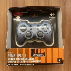 Logitech Rumblepad 2 Vibration Feedback Gamepad Controller New in Box Unused - Picture 1 of 4