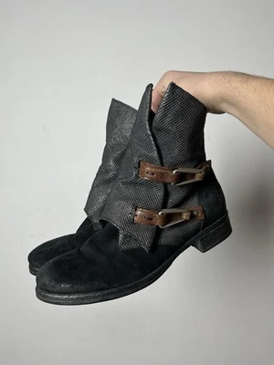 🔥A.S.98 Airsteps Estilo Tobillo Vintage Botas Occidentales Guidi Kmrii Ambiente Japonés Foto 1 de 4